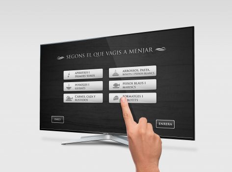 Sommelier Virtual de Bodegas Torres en un punt de venda