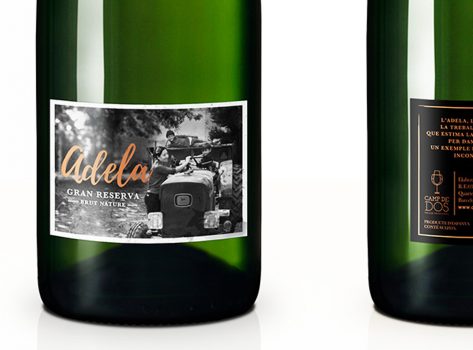 Etiquetes per a cava Adela