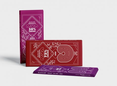 Col·lecció de xocolates solidàries de Mua