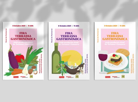 Cartells de la Fira Terrassa Gastronòmica